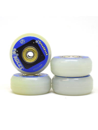 Skates Wheels - HYPER x ROCES - 56mm 88a + Bearings - Set of 4