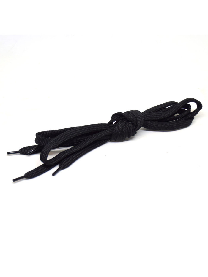 Laces - ROCES Flat - Black - Pair