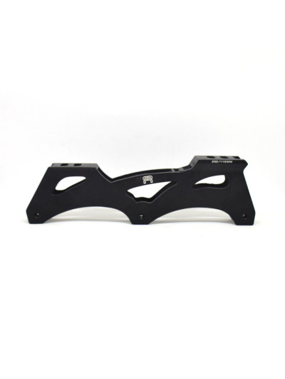 Platine Roller - FR SKATES X2R - 232mm 3x110mm - Noir