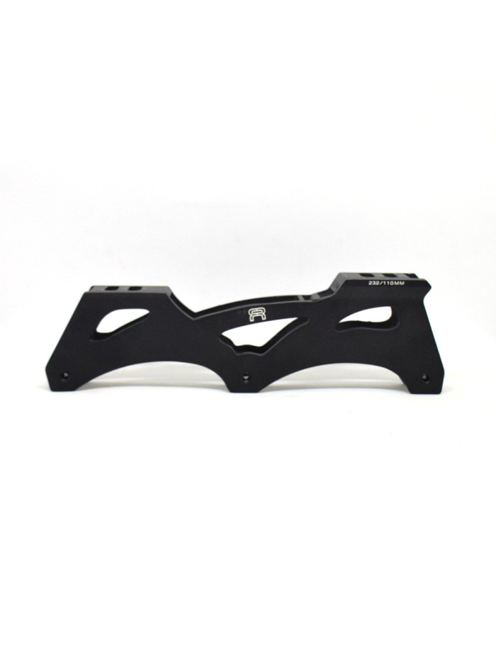 Platine Roller - FR SKATES X2R - 232mm 3x110mm - Noir