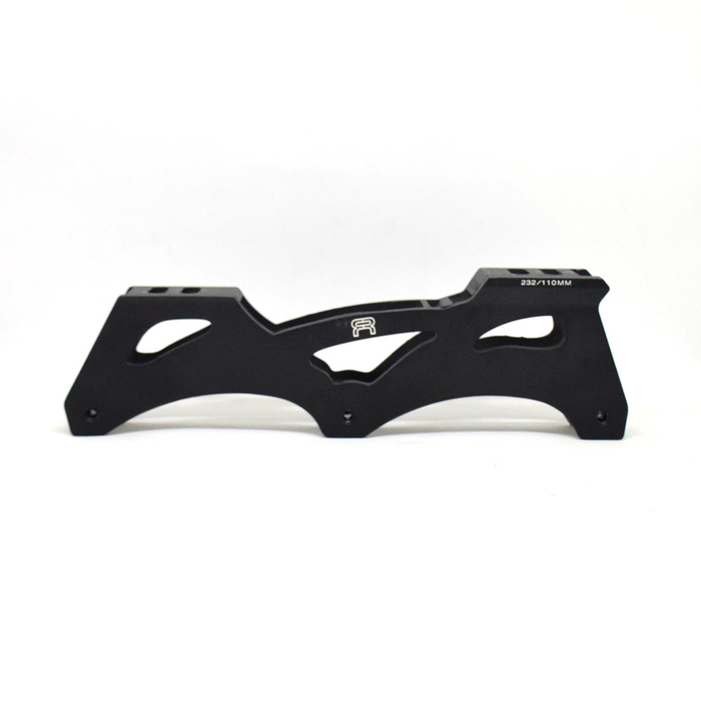 Platine Roller - FR SKATES X2R - 232mm 3x110mm - Noir
