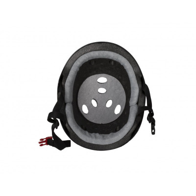 Casque Visière Roller - TRIPLE EIGHT Sweatsaver - Noir