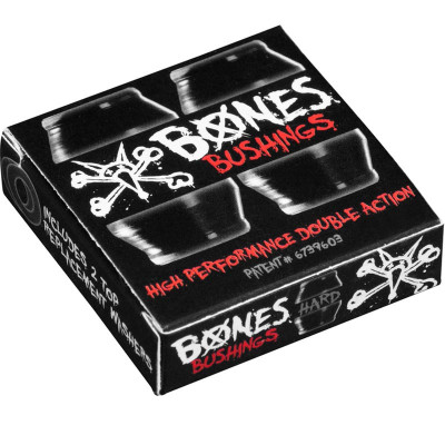 Bushing Skate - BONES - Noir - Dur - Jeu de 4
