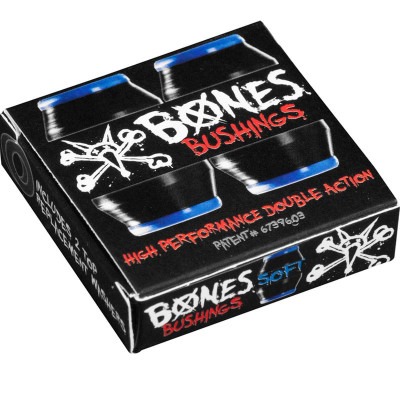 Bushing Skate - BONES - Noir - Souple - Jeu de 4