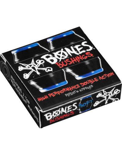 Bushing Skate - BONES - Noir - Souple - Jeu de 4