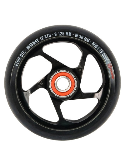 Scooter Wheel - ETHIC Mogway 12 STD - 125mm Black - Unit