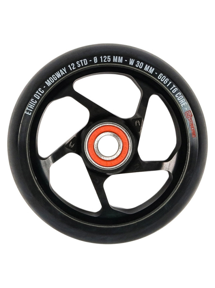 Roue Trottinette - ETHIC Mogway 12 STD - 125mm Noire - Unité