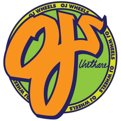 Autocollant de Skate - OJ WHEELS - Unité