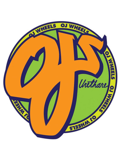 Autocollant de Skate - OJ WHEELS - Unité