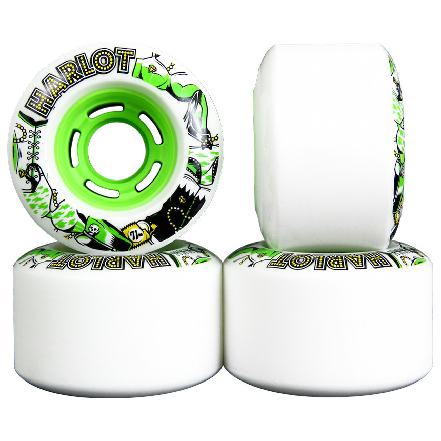 Roue Longboard - VENOM Harlot Cobra Core - Verte - 71mm 80a - Jeu de 4