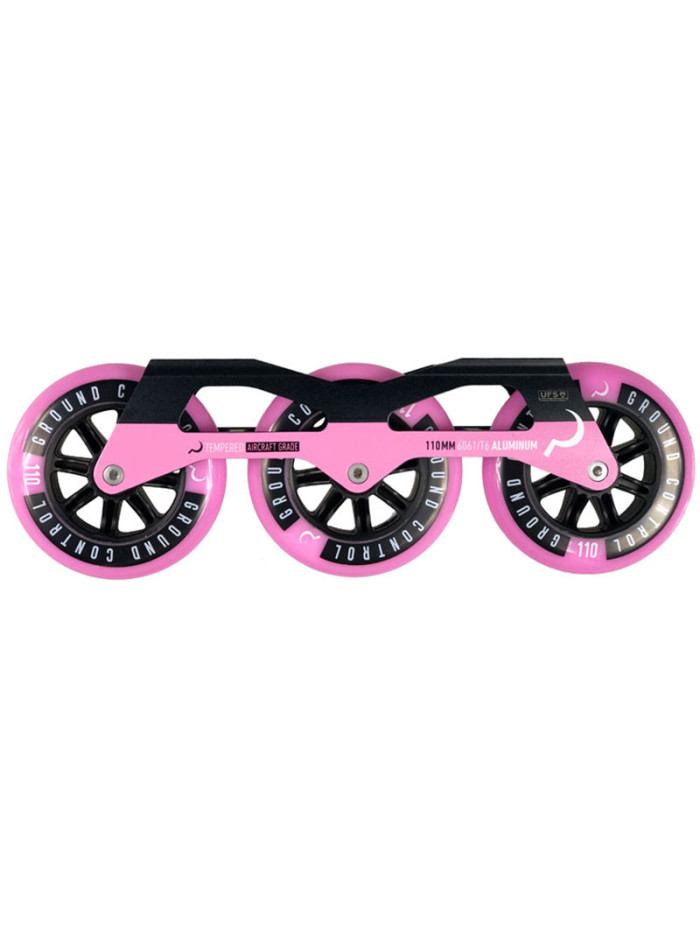 GROUND CONTROL TriSkate V3 110mm pack Black/Pink