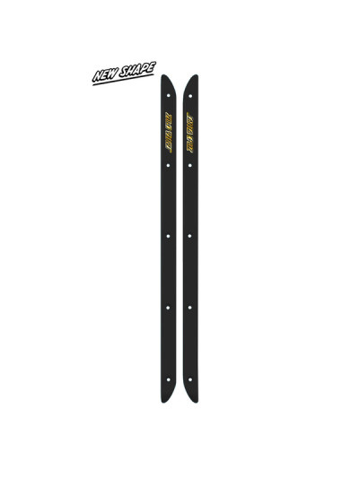 Skateboard Rails - SANTA CRUZ Slimline HSR - Black - Pair