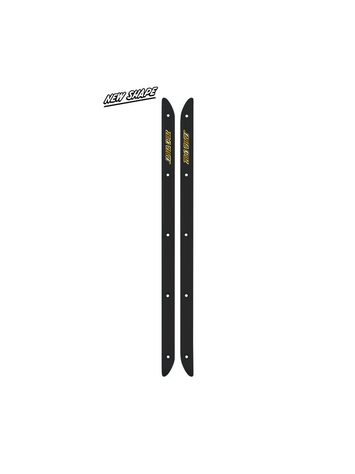 Skateboard Rails - SANTA CRUZ Slimline HSR - Black - Pair