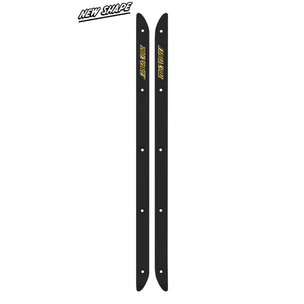 Skateboard Rails - SANTA CRUZ Slimline HSR - Black - Pair