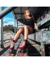 Recreational Roller Skates - CHUFFED SKATES Wanderer - Burgundy