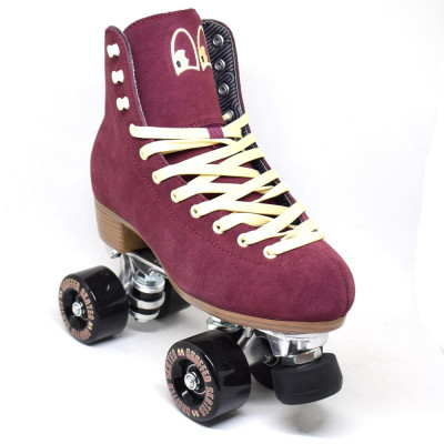 Recreational Roller Skates - CHUFFED SKATES Wanderer - Burgundy