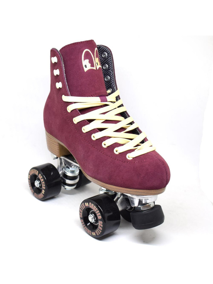 Patin Loisir - CHUFFED SKATES Wanderer - Burgundy