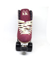 Recreational Roller Skates - CHUFFED SKATES Wanderer - Burgundy