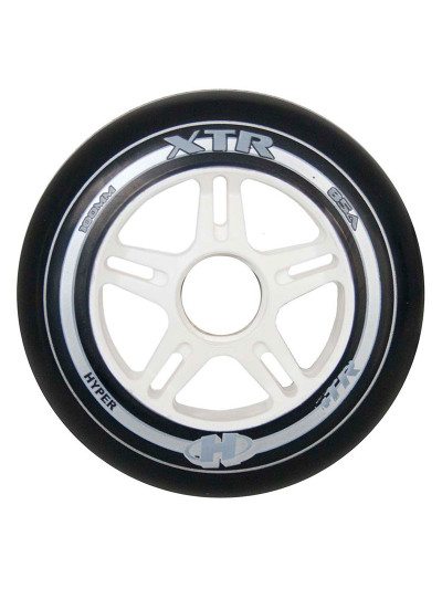 Skates Wheels - HYPER XTR - 100mm 85a - Black - Unit