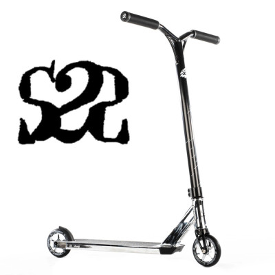 VERSATYL Complete S2S Chrome/Black Freestyle Scooter