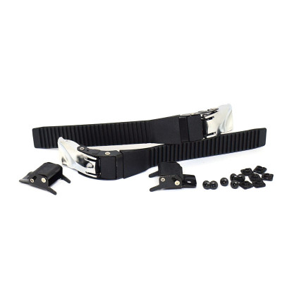Boucle Roller - CLIC-N-ROLL  - Silver Noir - Paire