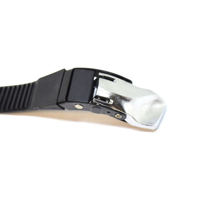 Boucle Roller - CLIC-N-ROLL  - Silver Noir - Paire