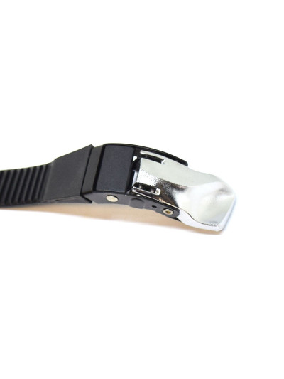 Boucle Roller - CLIC-N-ROLL  - Silver Noir - Paire