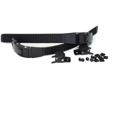 Skates Buckle - CLIC-N-ROLL Metal - Noir - Pair