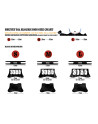 BRUNNY HARDCORE P.O. Blocks 3056 Red sizing chart