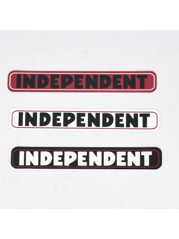 Skateboard Sticker - INDEPENDENT Bar Classic - Small - Unit