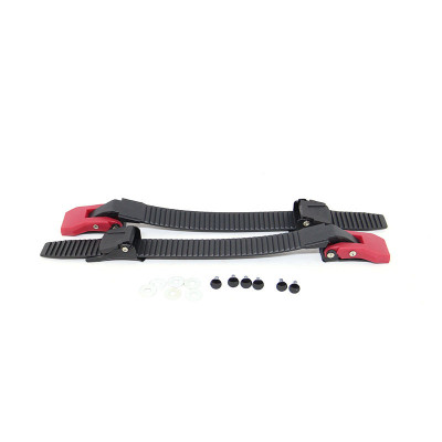Boucle Roller - ROLLERBLADE Apex - Noir Rouge - Paire
