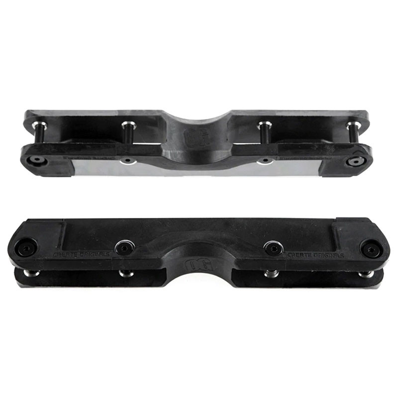 Platine Roller Agressif UFS - CREATE ORIGINALS Naked - Noir - Paire