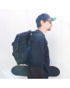 Sac à Dos Skateboard - CLIC-N-ROLL - Noir