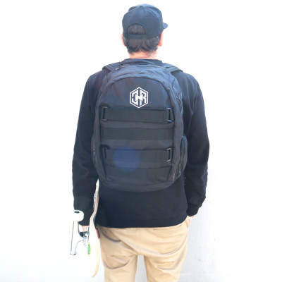 Sac à Dos Skateboard - CLIC-N-ROLL - Noir