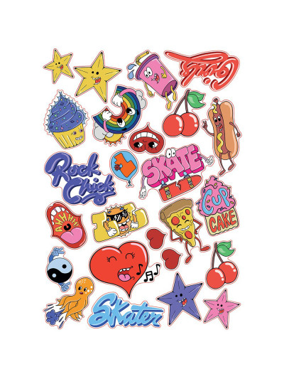 Stickers Sheet - SFR Love - Unit