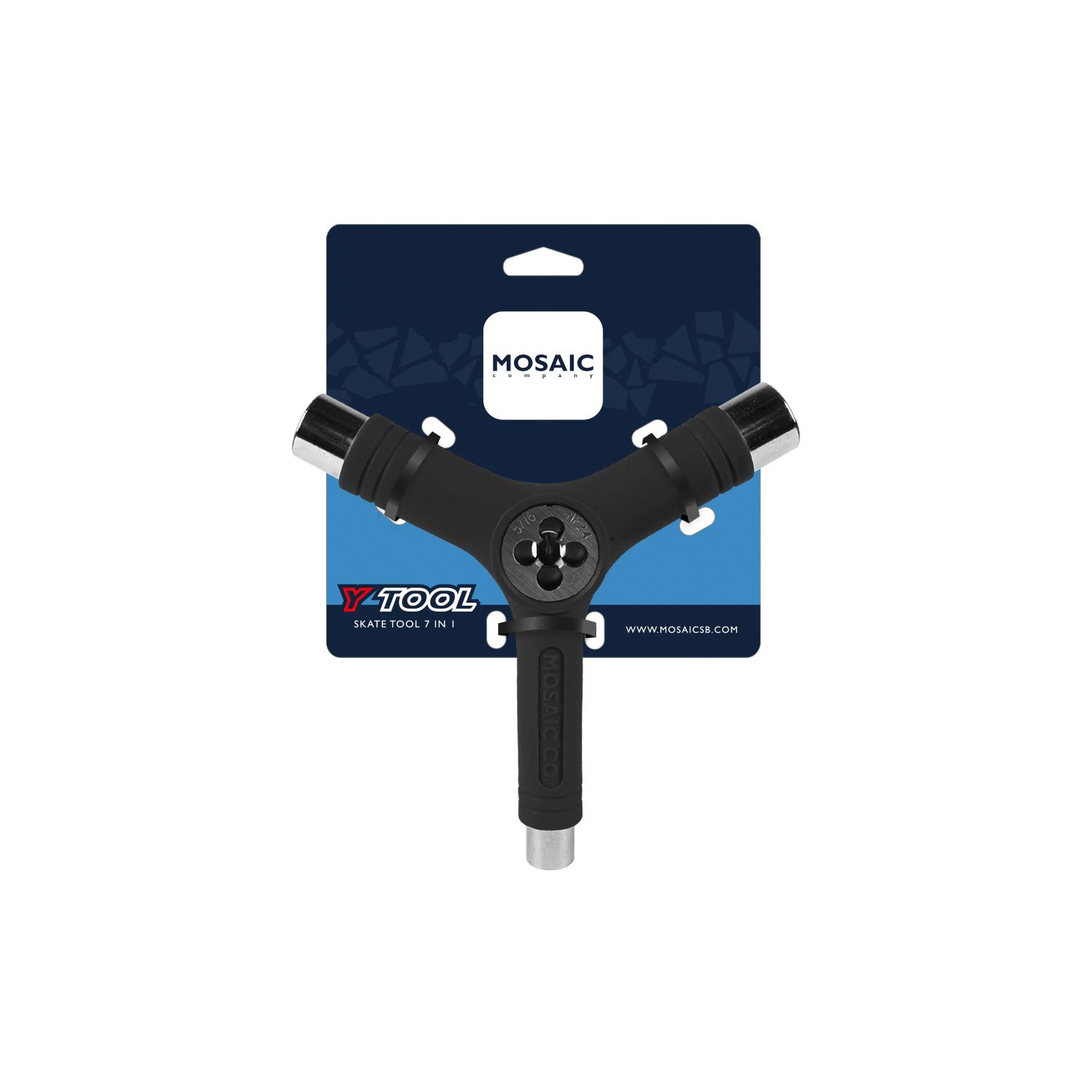 Skateboard Tool - MOSAIC Y-Tool - Black