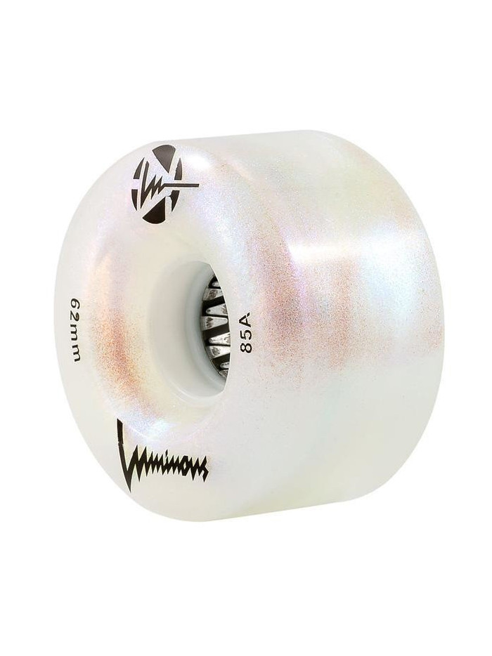 Roue Lumineuse - LUMINOUS Quad - 62mm 85a - White Pearl - Jeu de 4