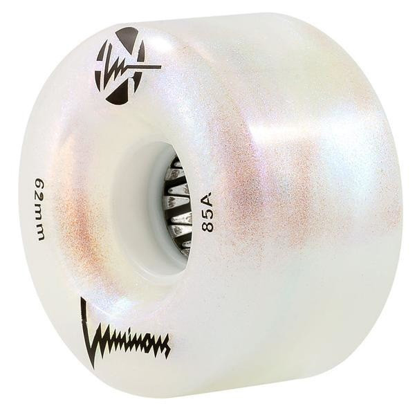 Lightning Wheels - LUMINOUS Quad - 62mm 85a - White Pearl - Set of 4