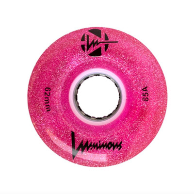 Roue Lumineuse - LUMINOUS Quad - 62mm 85a - Glitter Pink - Jeu de 4