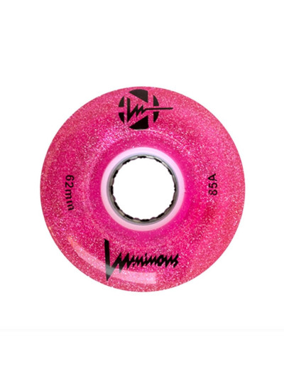Lighning Wheels - LUMINOUS Quad Glitter Pink - Set of 4