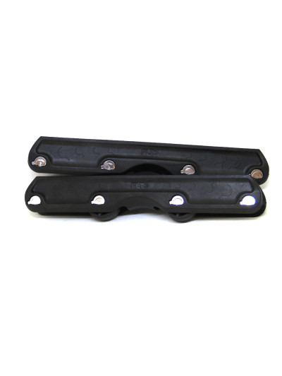 Platine Roller Agressif UFS - GROUND CONTROL FLT3 - Noir Chrome - Paire