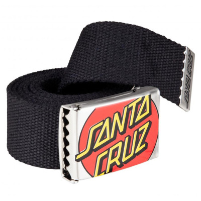 Ceinture de Skate - SANTA CRUZ Crop Dot - Noire