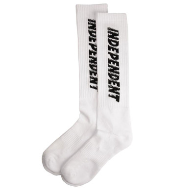 Socks - INDEPENDENT BTG Shear - White - Pair