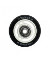 Skates Wheels - FAMUS 3 Spokes - 60mm 88a - White/Black - Set of 4