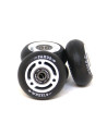 Skates Wheels - FAMUS 3 Spokes - 60mm 88a - White/Black - Set of 4