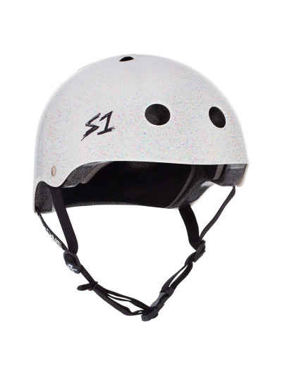 Helmet - S ONE Lifer - White Gloss Glitter