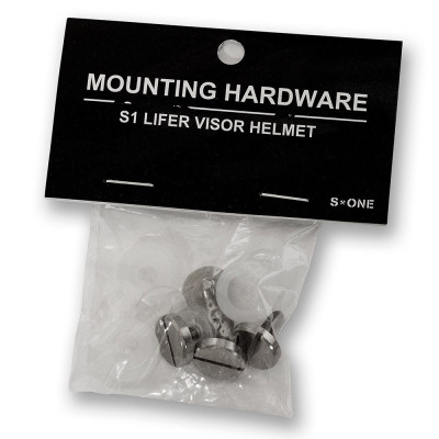 Roller Skates Helmet Hardware Kit - S ONE Lifer Visor