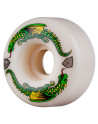 Skateboard Wheels - POWELL PERALTA Dragon - 54mm x 32mm 93a - White - Set of 4