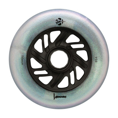 Roue Roller - LUMINOUS - 110mm 85a - Black Pearl - Jeu de 3