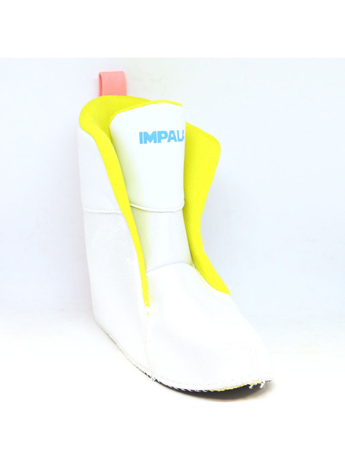 Chausson Roller - IMPALA - Blanc Rose Jaune - Paire